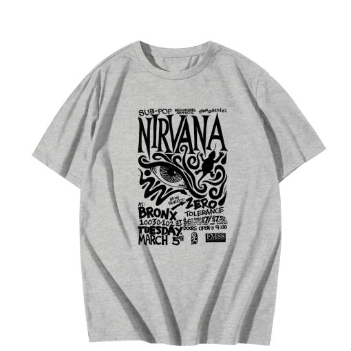 Live Nirvana Concert Chronology T-Shirt TPKJ3