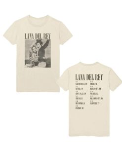 Lana Del Rey Norman Rockwell Tour T-shirt Twoside