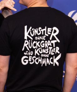 Kunstler Ohne Ruckgrat hazel brugger t shirt back