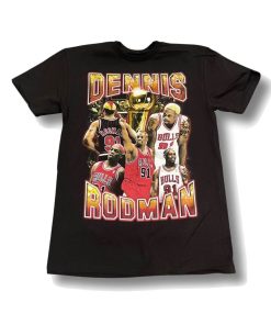 Dennis Rodman Championship Graphic T-shirt