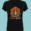 Fun Guy Funny Vintage Mushroom T-shirt HR